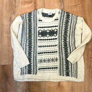 Cabi snowflake sweater
